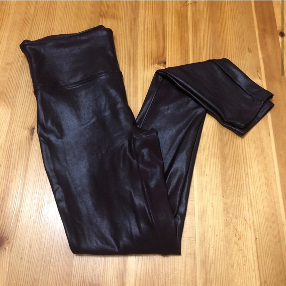 Spanx legging - burgundy